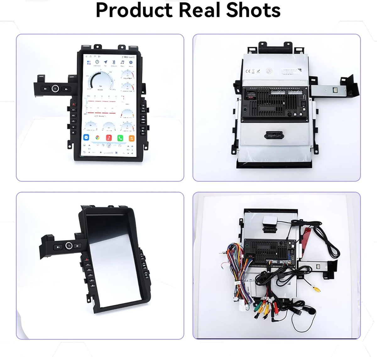 13.6'' Car Multimedia Screen Upgrade for Nissan GTR GT-R 2011-2017 Android Carplay GPS Navi 4G 360