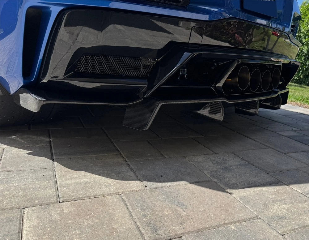 Carbon Fiber Rear Diffuser - Chevrolet Corvette C8 Z06