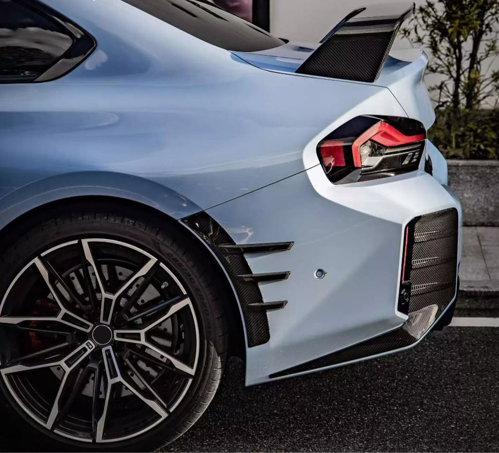 MP Style Dry Carbon Fiber Rear Spoiler wing - BMW G87 M2 & BMW G42 2 series