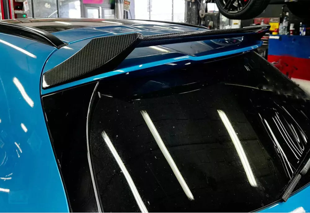 Carbon Fiber Rear Trunk Roof Spoiler V2 - Mercedes Benz GLA X156 GLA200 GLA250 GLA45 14-19