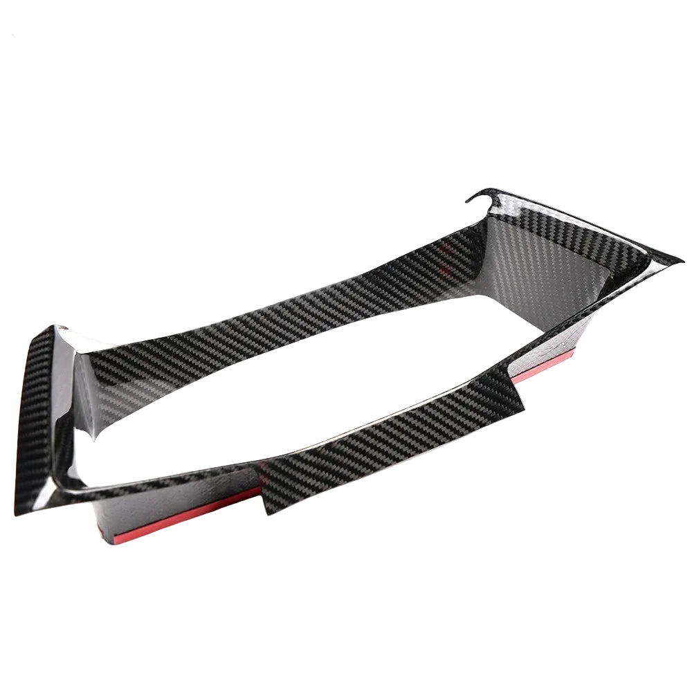 Cabon Fiber Dashboard Instrument Screen Trim Cover - Corvette C8 Z06 2026 27+