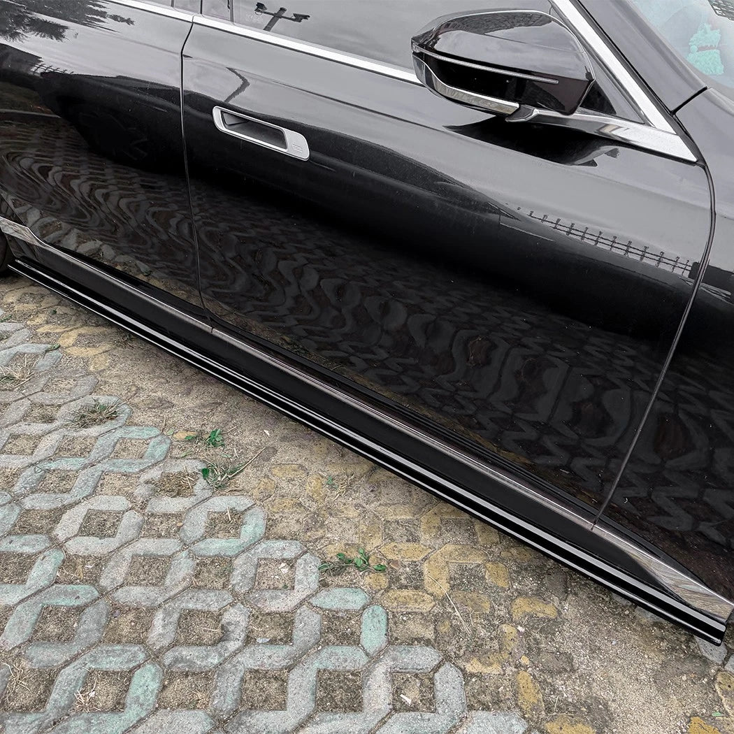 Gloss Black Side Skirt Extension - 2023+ BMW 7-Series G70 G73 M Sport