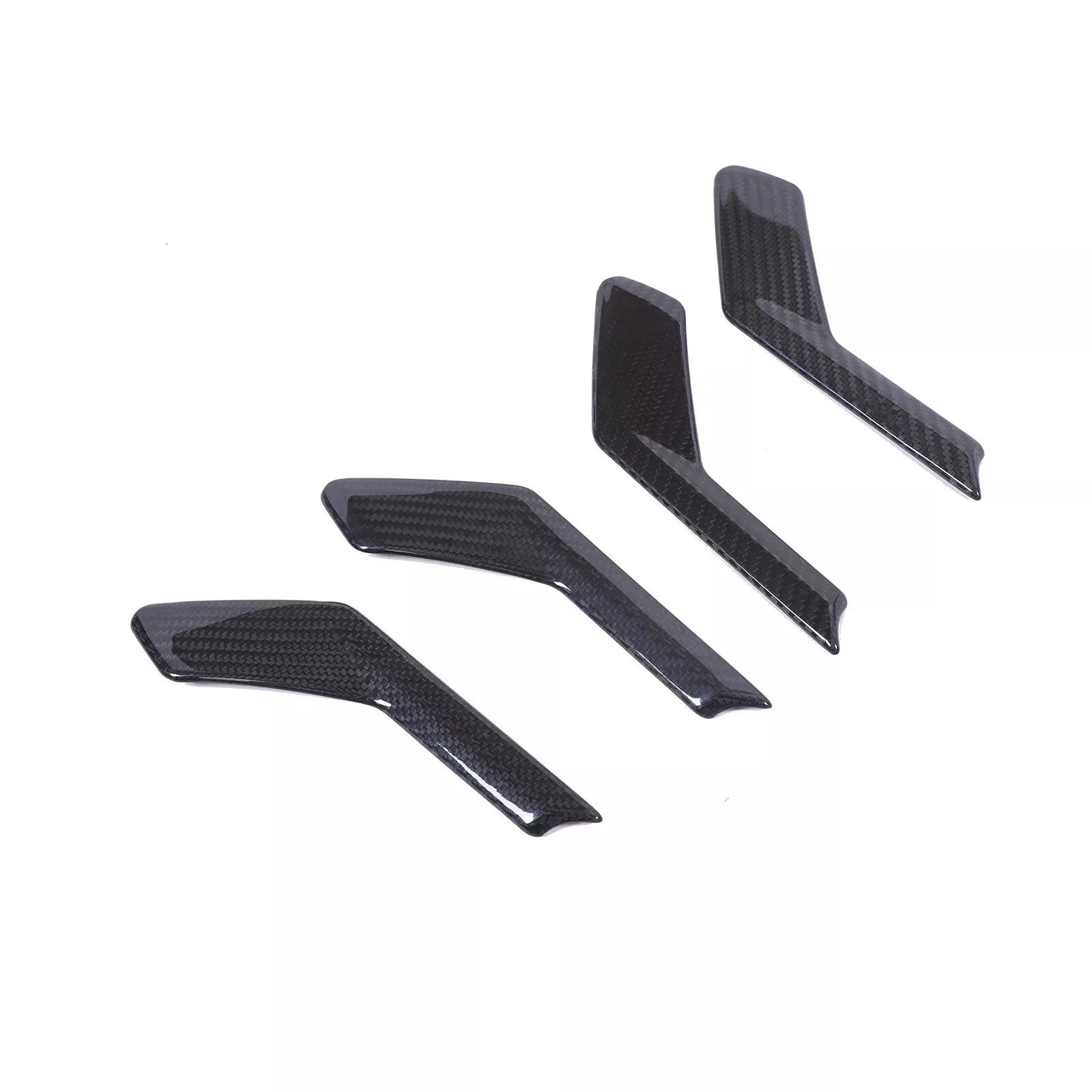 Carbon Fiber Interior Door Handle Trim Cover -  BMW 5 Series G60 2024+