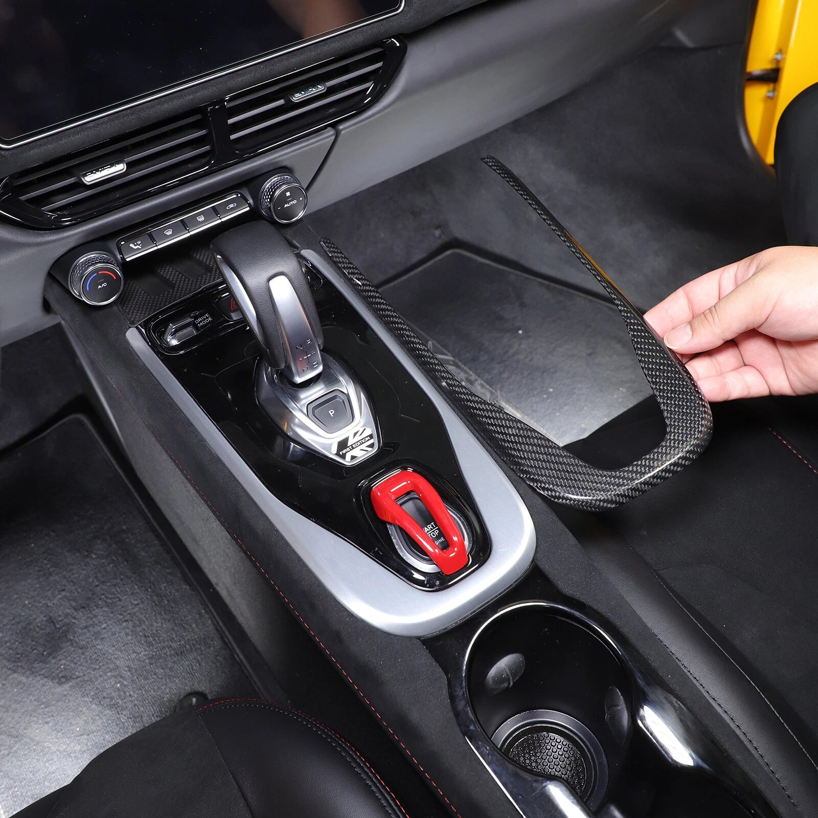 Carbon Fiber Center Gear Console trim Frame cover - Lotus EMIRA 23-25