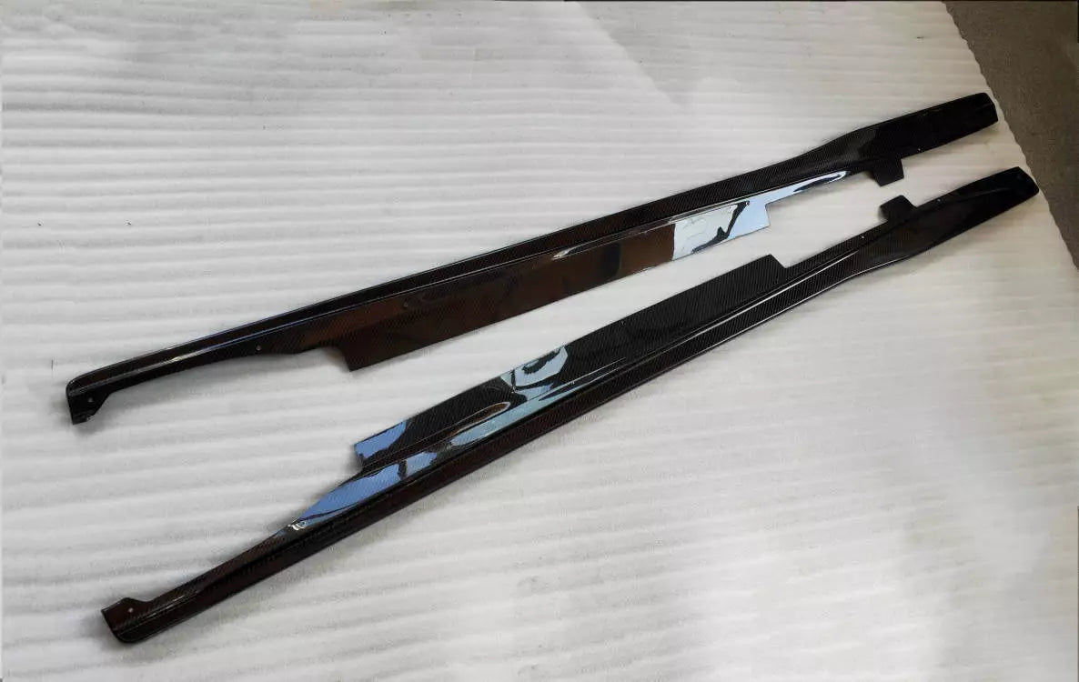 Carbon Fiber Side Skirt Extensions - 2022- 2025 Toyota GR86 Subaru BRZ