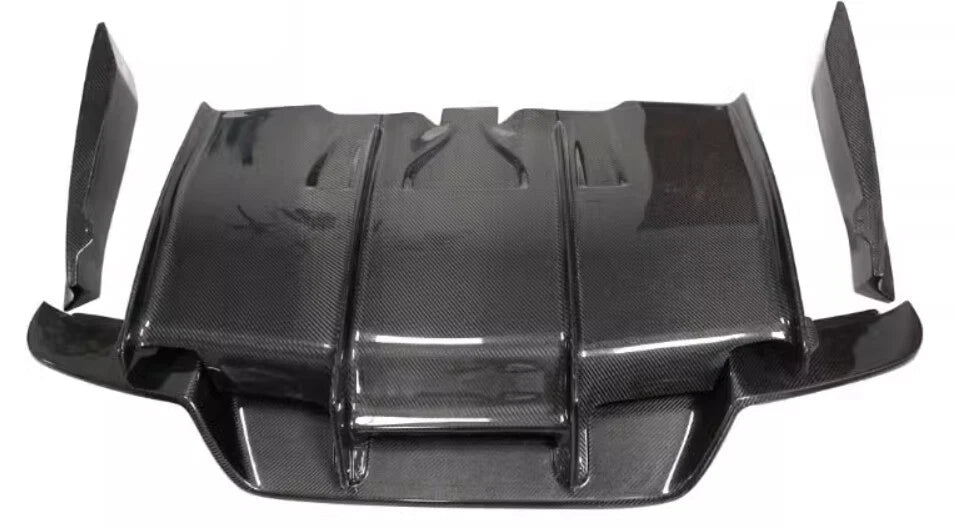 Carbon Fiber PSM Style Rear Diffuser V2 - 2012-16 BMW F06 F12 F13 M6 Coupe Sedan
