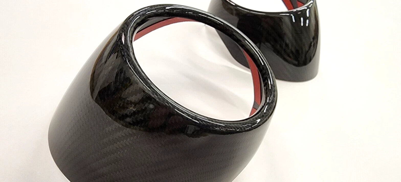 Carbon Fiber Side Air Vent Outlet Covers Trim - Toyota GR86 (ZN8) / Subaru BRZ (ZD8)