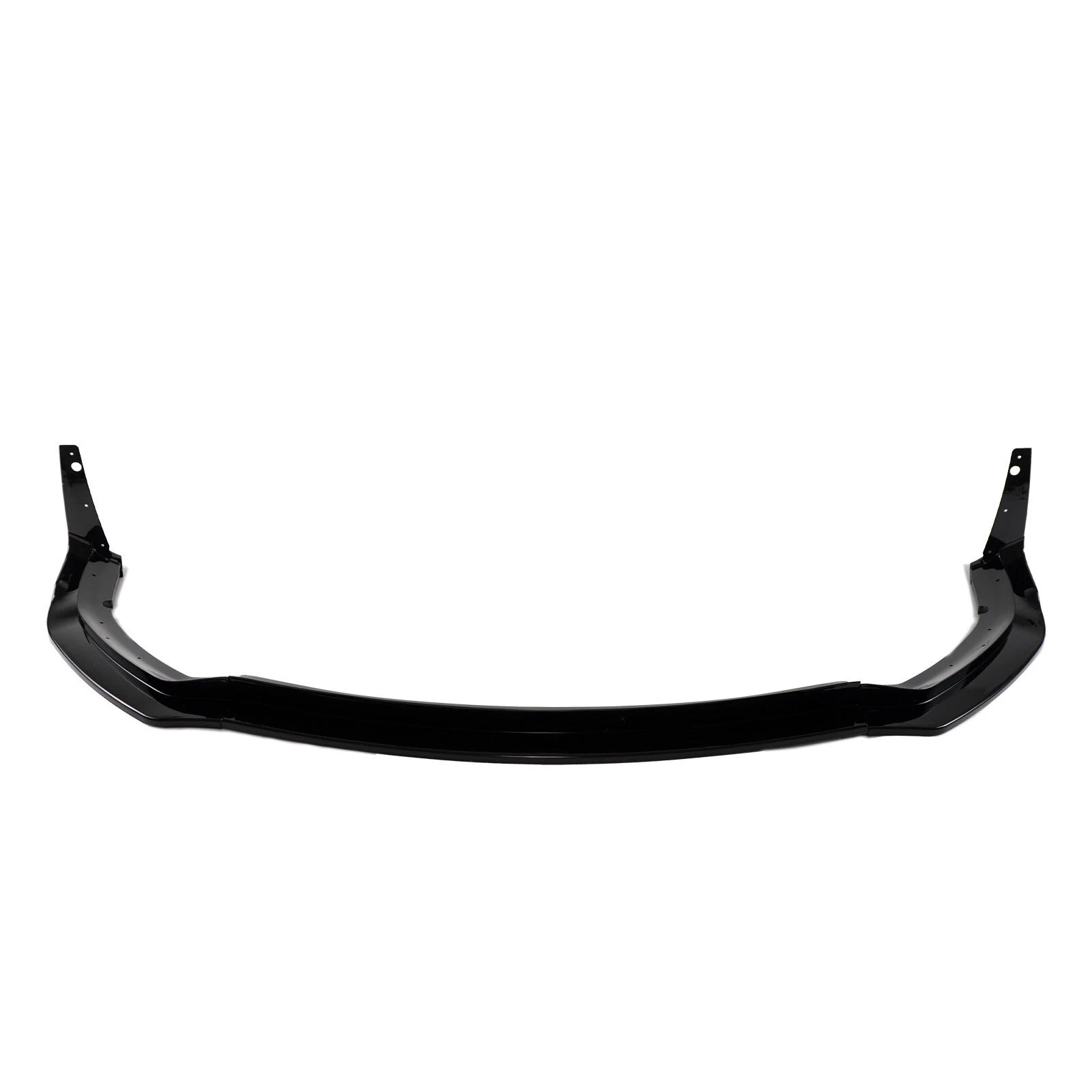 Gloss Black H Style Front Bumper Lip W/ Winglet - Dodge Charger Widebody 20-23