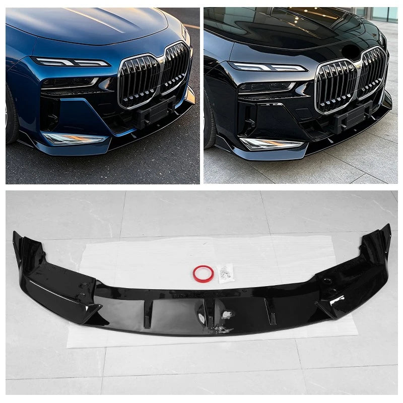 Gloss Black Front Splitter Lip V1 - BMW 7 Series & i7 G70/G73 M Sport (2023–2026)