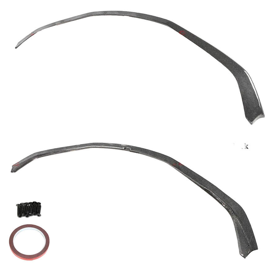 Carbon Fiber J Style Front splitter Lip - 2020-26 GR Supra A90 A91
