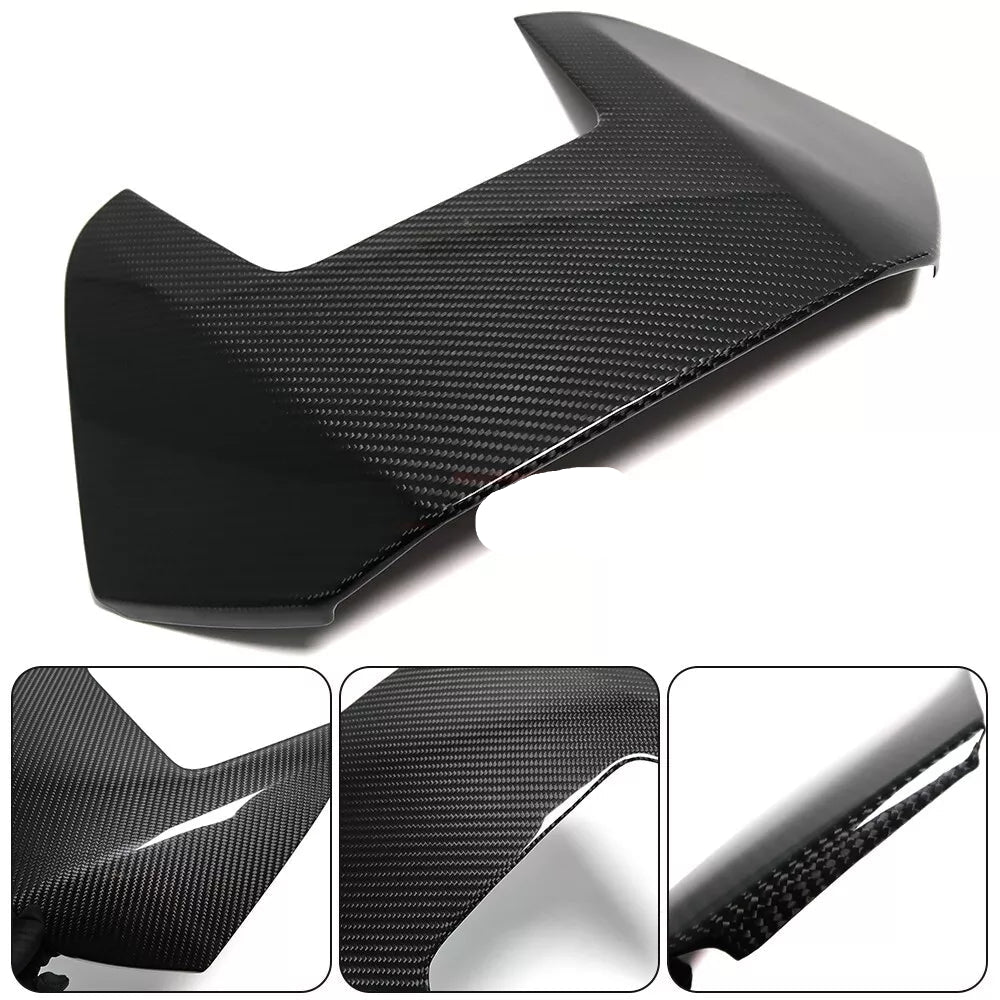 Carbon Console Dash Navigation Screen Cover - Subaru WRX STI VB 2022+