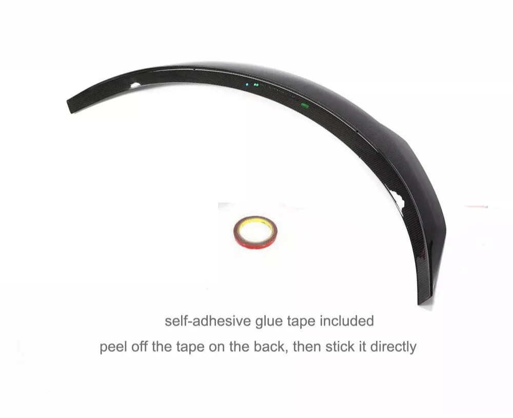 High Kick Carbon Fiber Spoiler -  Tesla Model Y 2019-2024