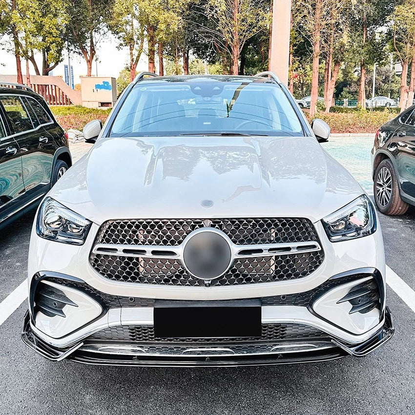 Gloss Black Front Lip - Mercedes Benz GLE Coupe GLE350 W167 24+