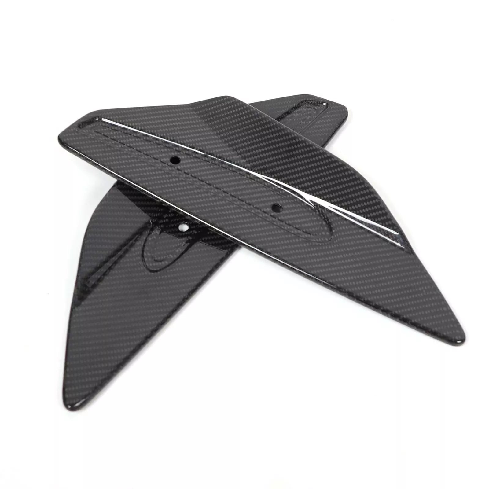 Carbon Fiber Side Spoiler Wing Winglets - 2020-2024 Corvette C8