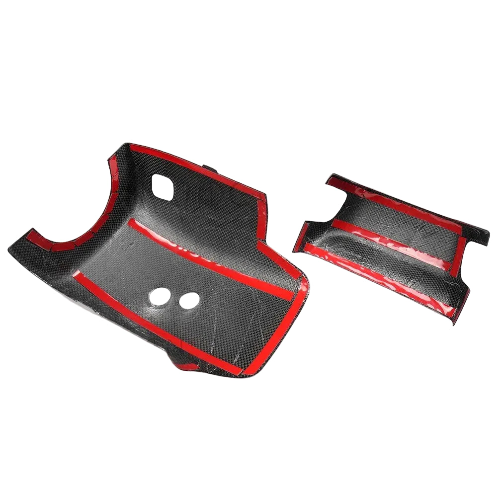 Carbon Fiber Steering Column Covers Trim Interior - Corvette C8 Z06 Stingray 2026+