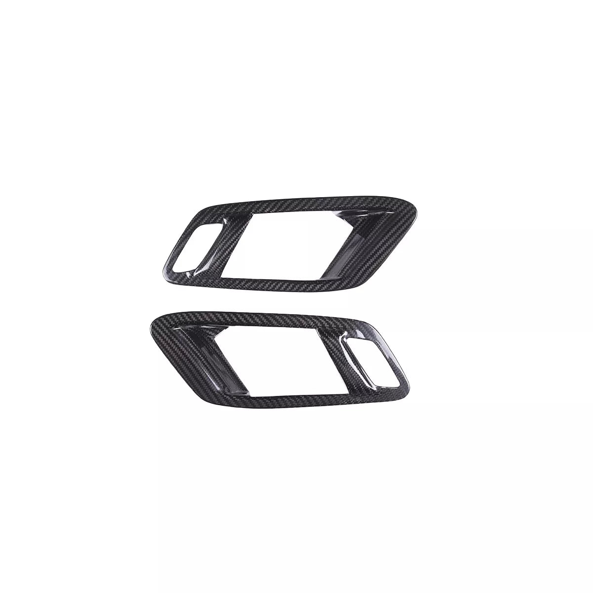 Carbon Fiber Interior Door Handle Frame Cover - Toyota GR Supra 2020-23