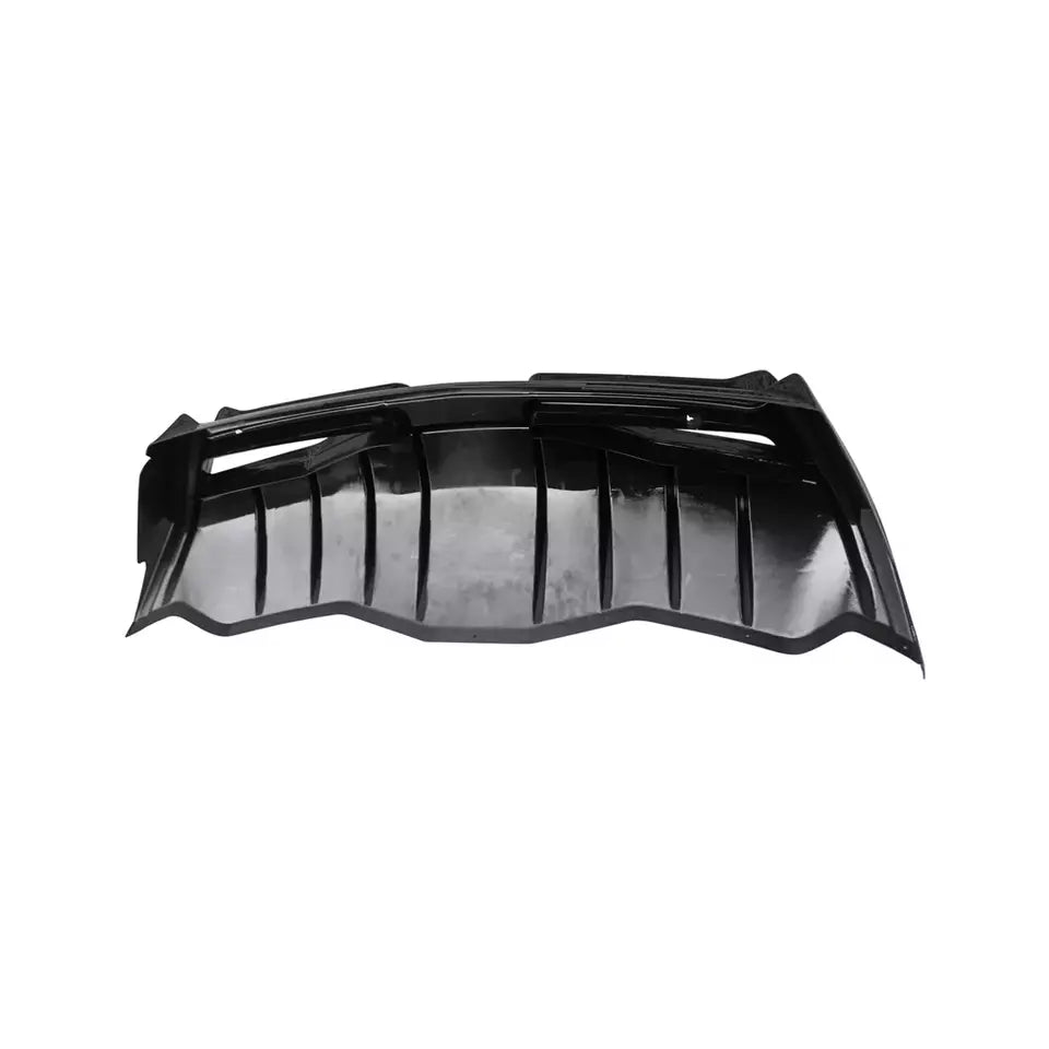 Gloss Black Rear Aggressive Diffuser - 2020-2025 Corvette C8 Z51