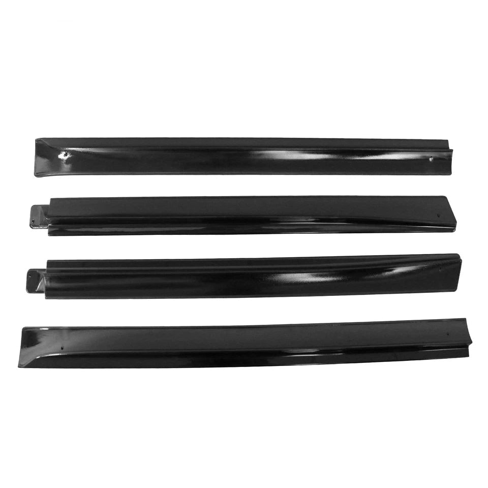 Gloss Black Side Skirts Extension v2 - 20-24 Tesla Model Y