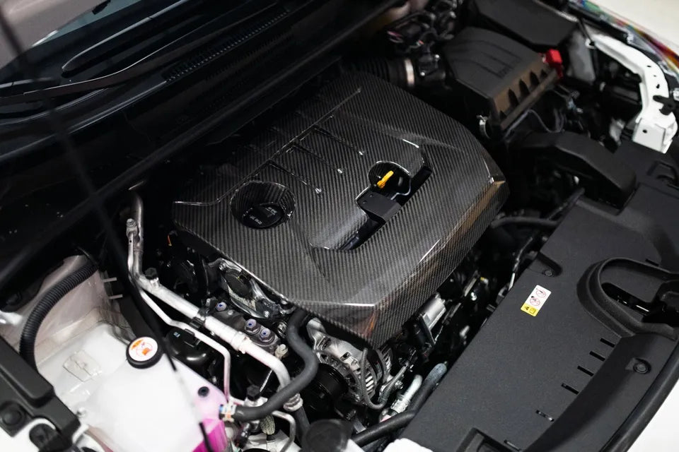 Gloss Carbon Fiber Engine Cover -  Toyota GR Corolla