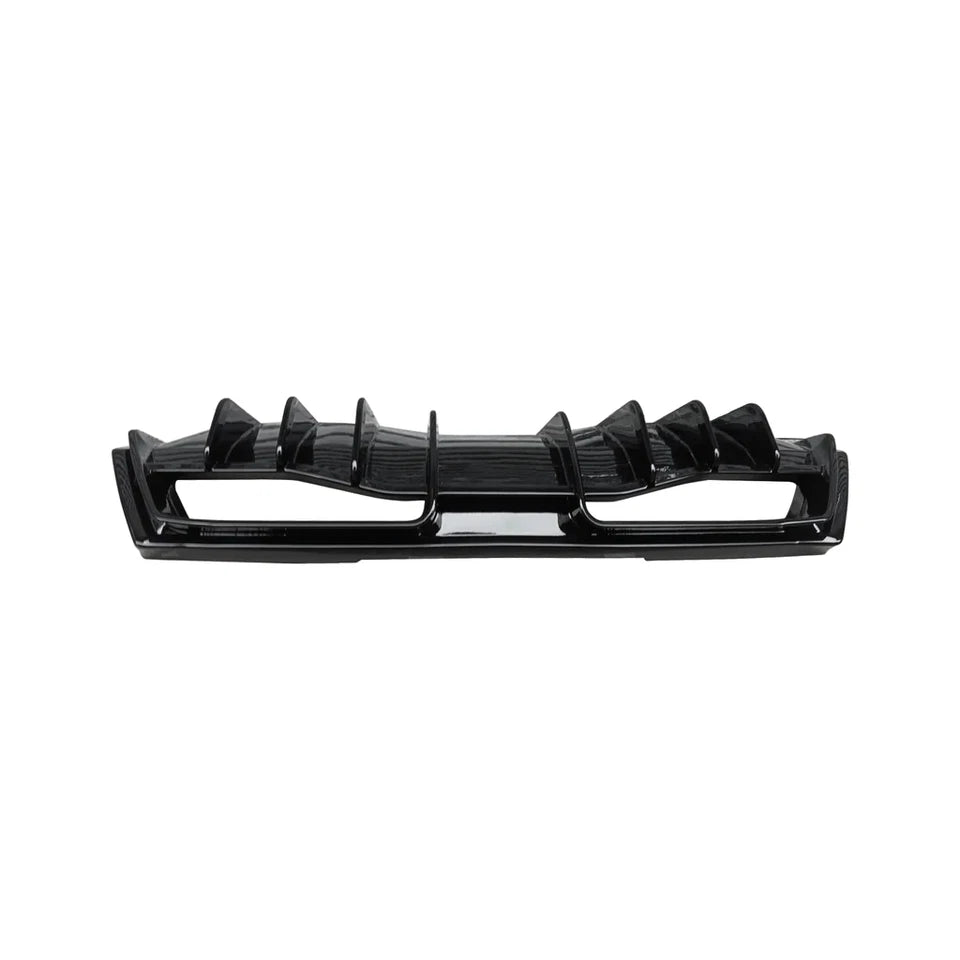 Gloss Black Rear Aggressive Diffuser - 2020-2025 Corvette C8 Z51