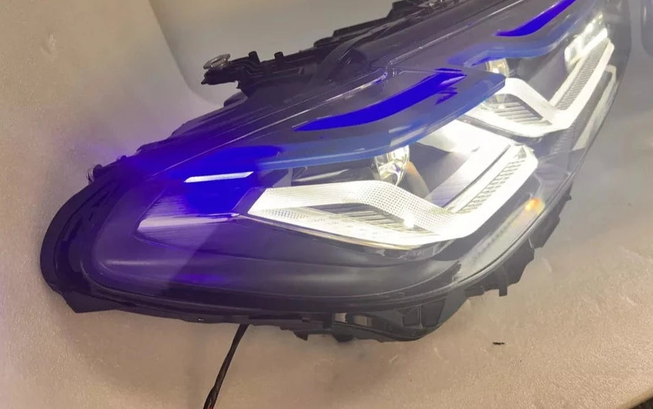 LED HEADLIGHT CSL Yellow/WHITE DRL Facelift Upgrade - BMW F90 M5 & G30 / G38 5 Series