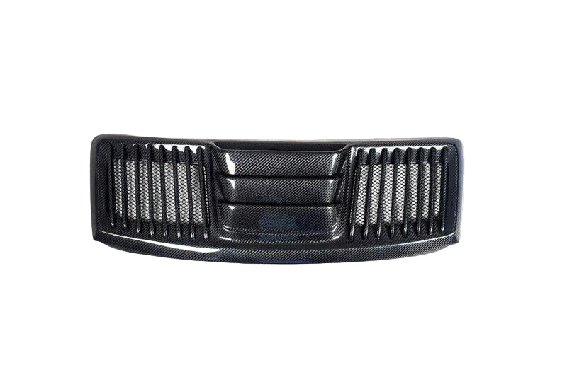 Carbon Fiber T Style Engine Cover Trunk Vent - 2013-2015 Porsche 911 Carrera 991.1