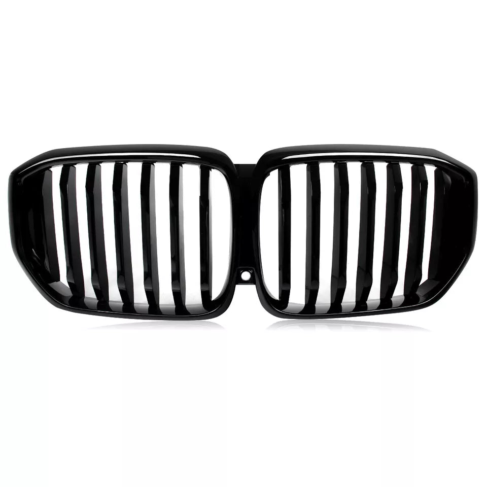Gloss Black Single Line Front  Kidney Grille - BMW X5 G05 2024 LCI
