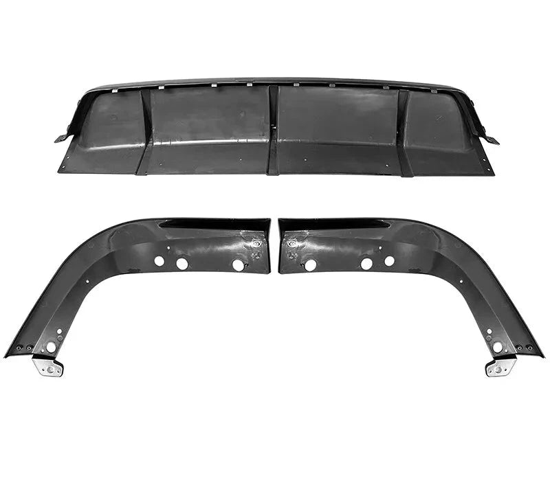 MP Gloss Black Rear Diffuser - 19-25 BMW G05 X5 M Sport