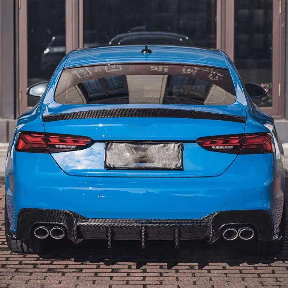 Carbon Fiber Trunk Spoiler - Audi RS5 / S5 / A5 S Line