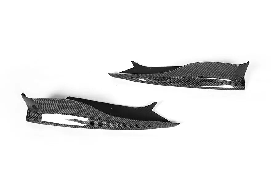 Carbon Rear Bumper Splitter Flaps Lip - BMW E82 1-Series M
