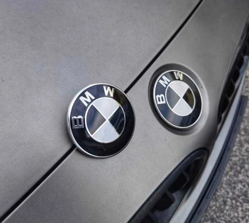 Black & White Roundel Emblem replacement - BMW F & E Chassis