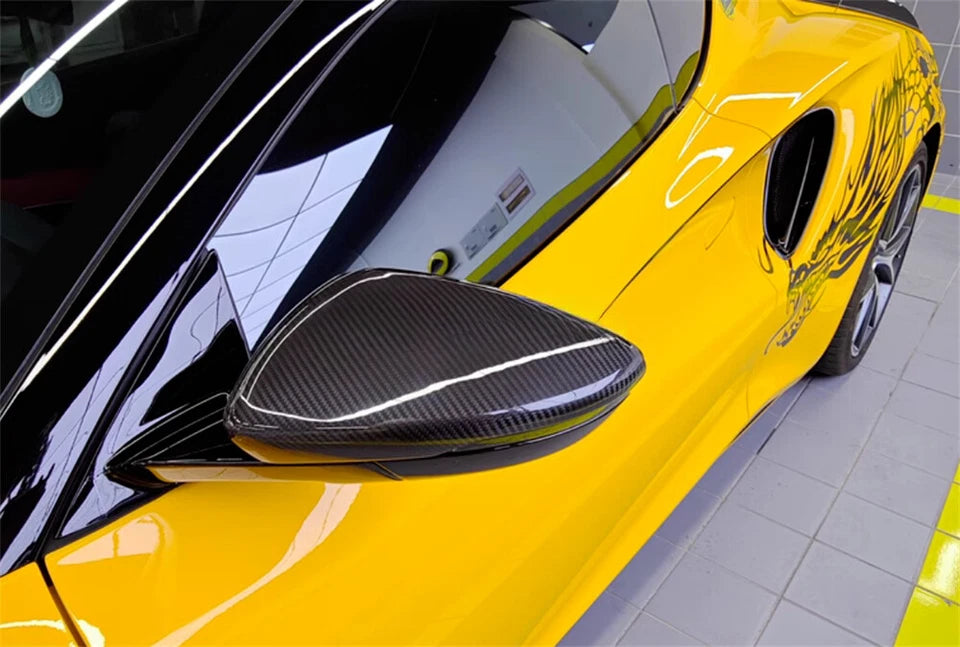 Carbon Fiber Top Side Door Rearview Mirror Cover Trim -  Lotus EMIRA