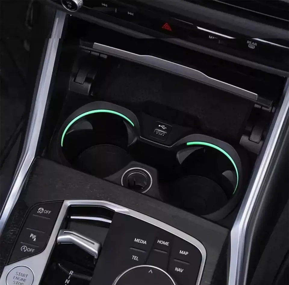 LED Ambient Lighting Cup Holder Lamp Replacement - BMW G20 G22 G80 G82 2/3/4 Series