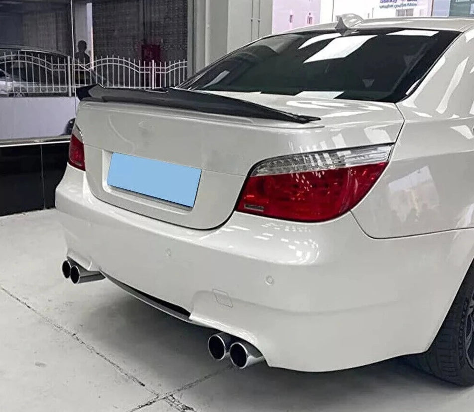 PSM Style Carbon Fiber Trunk Spoiler - BMW E60 5 Series
