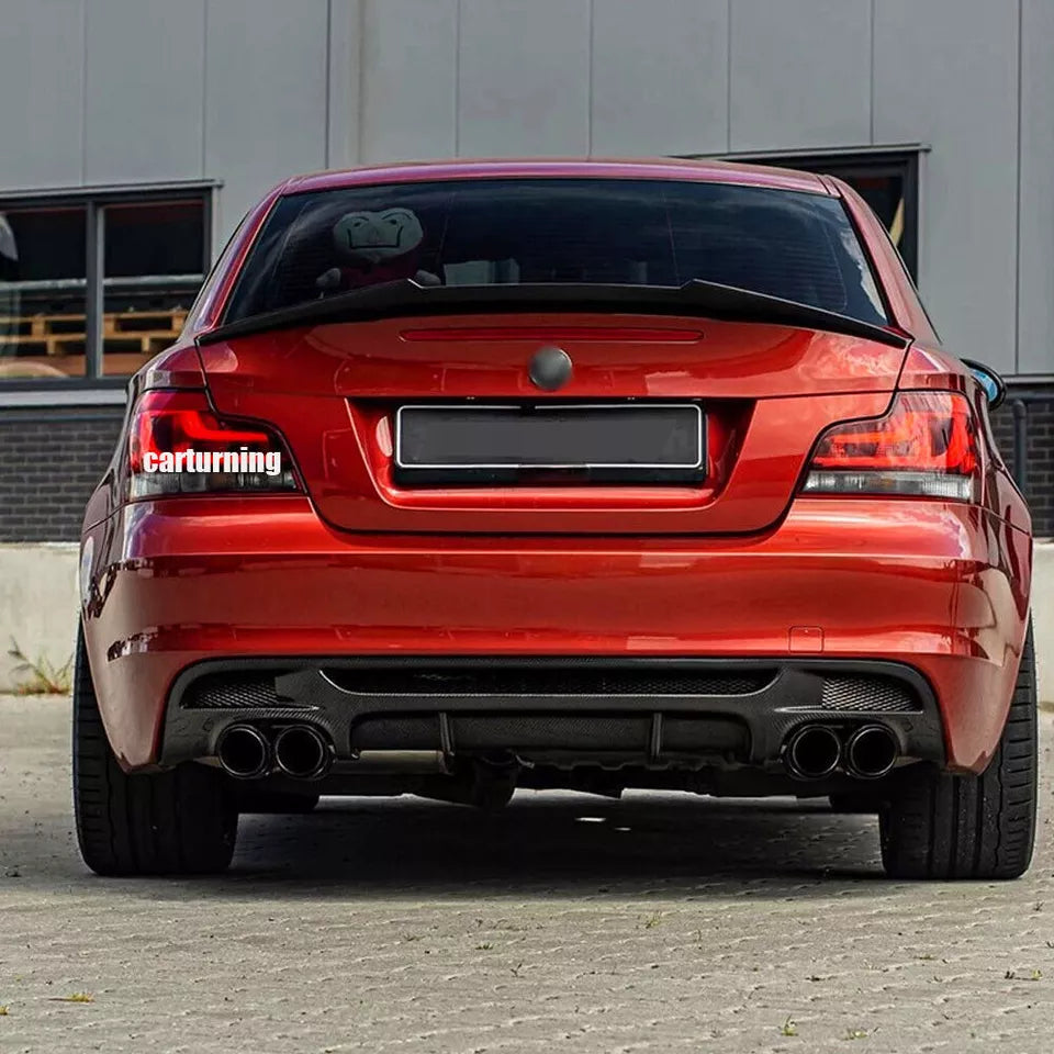 Carbon Fiber Rear Diffuser - BMW 1 Series