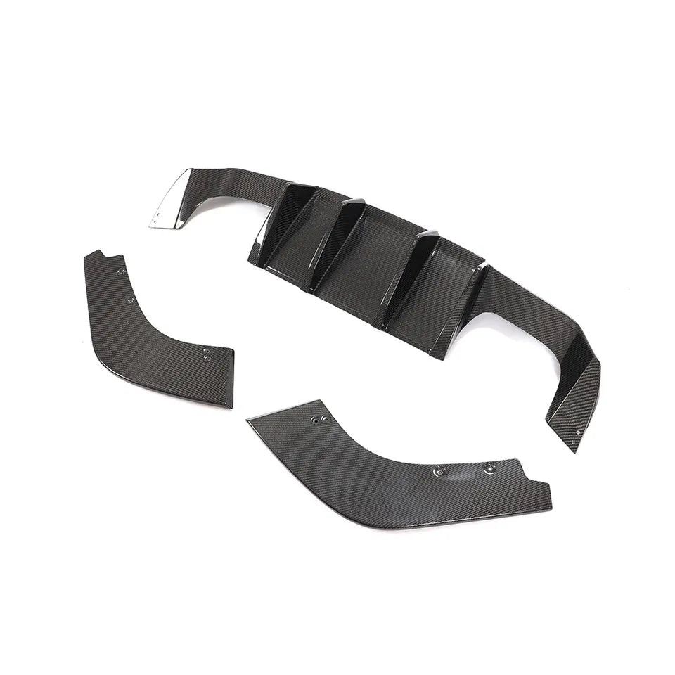 V-Style Carbon Fiber Rear Diffuser - BMW F87 M2 & M2C