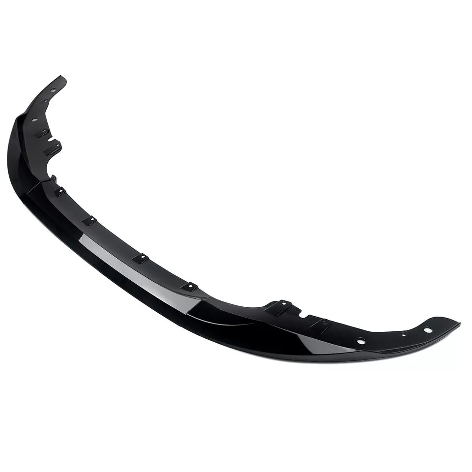 Gloss Black Front Lip Extension - BMW G22 / G23 4 Series  M Sport