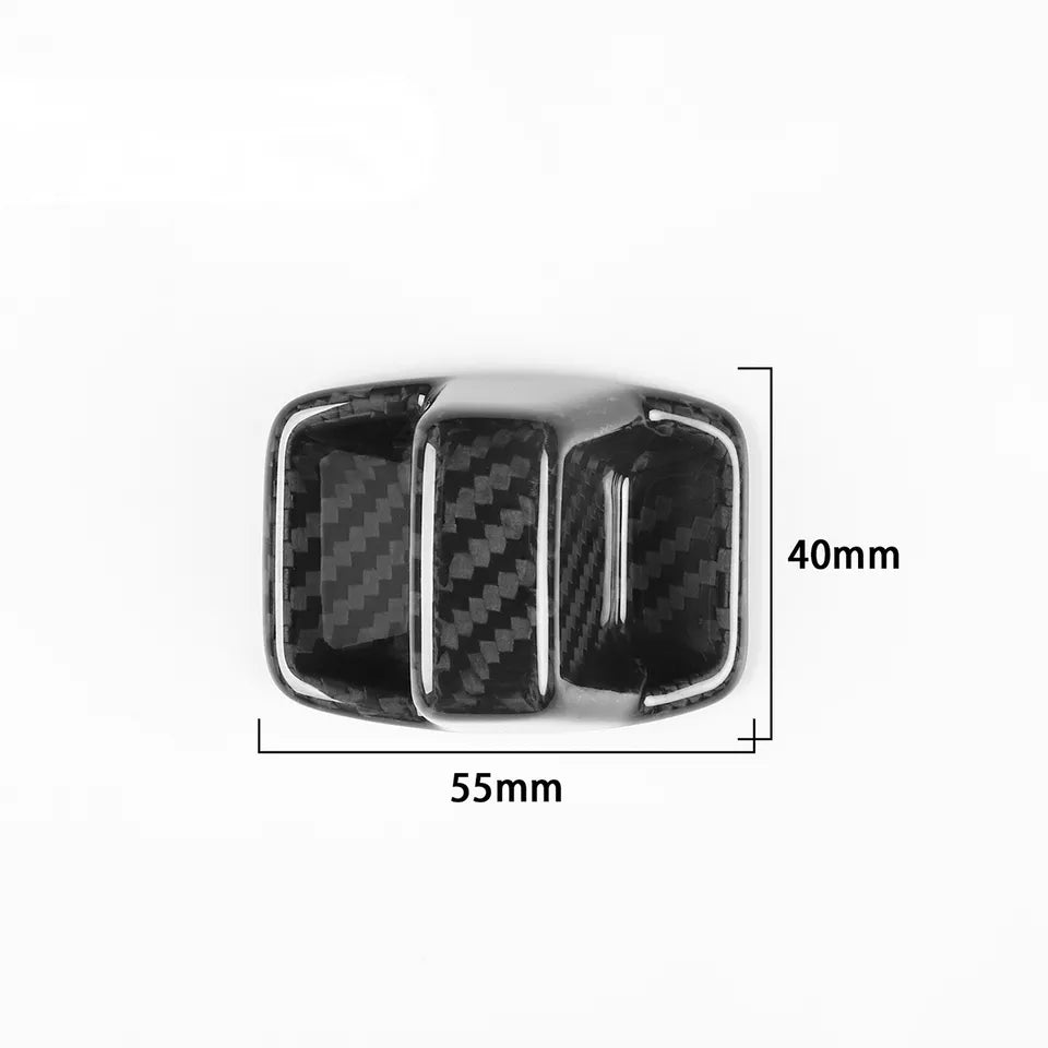 Carbon Fiber Gear Shift Cover - Audi 8Y RS3, S3, & A3