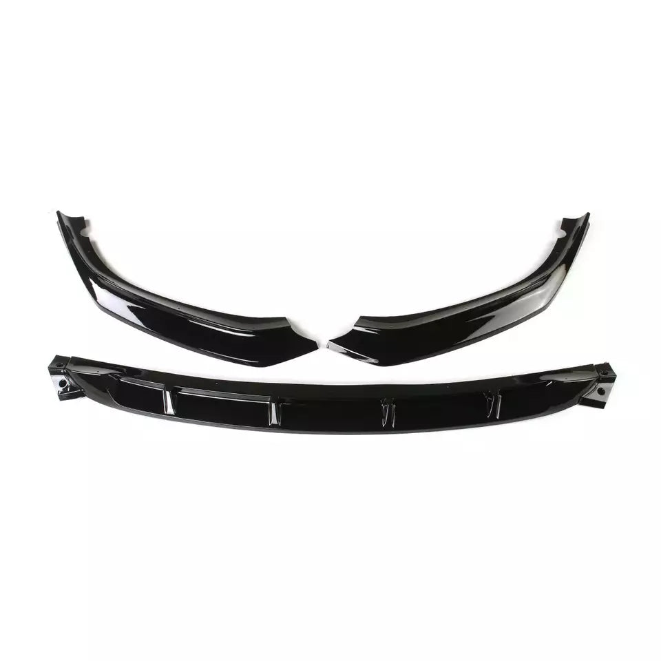 GT Style Gloss Black Front Lip -  BMW 5 Series G30 G31 G38 M Sport