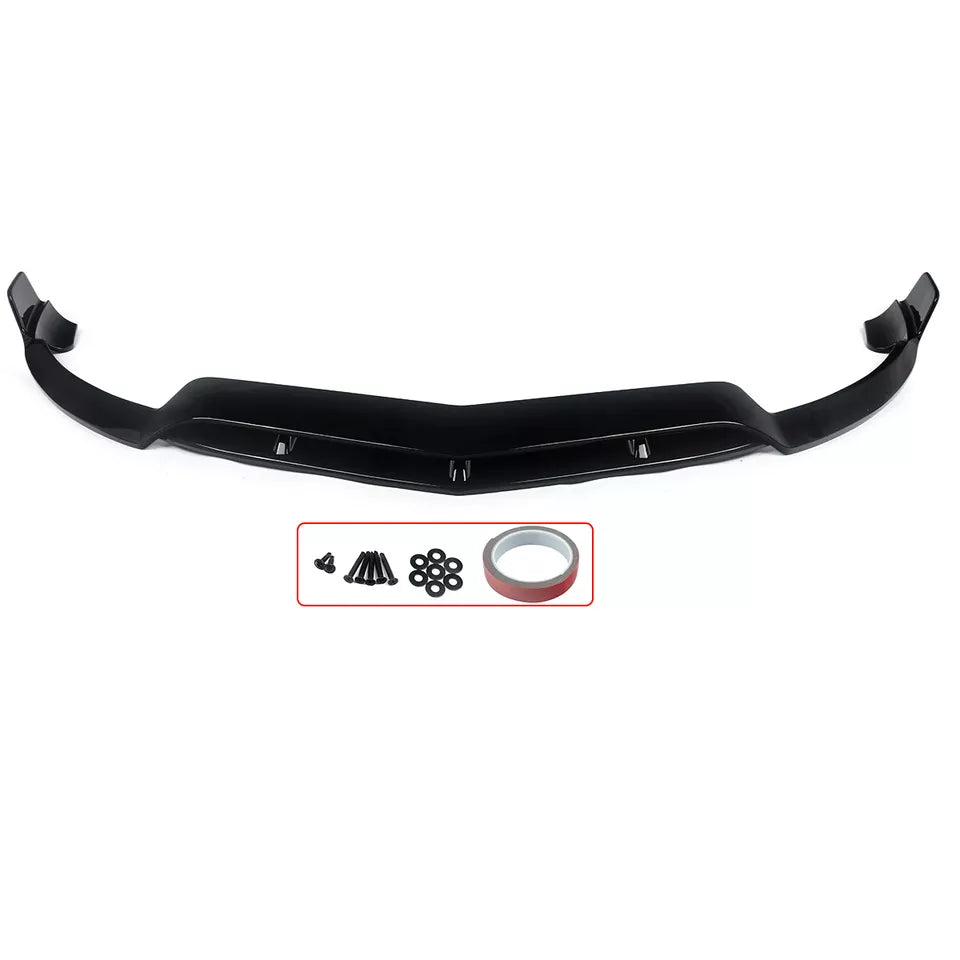 Gloss Black Front Splitter Lip -  Mercedes Benz W207 C207 E400 2014-2016