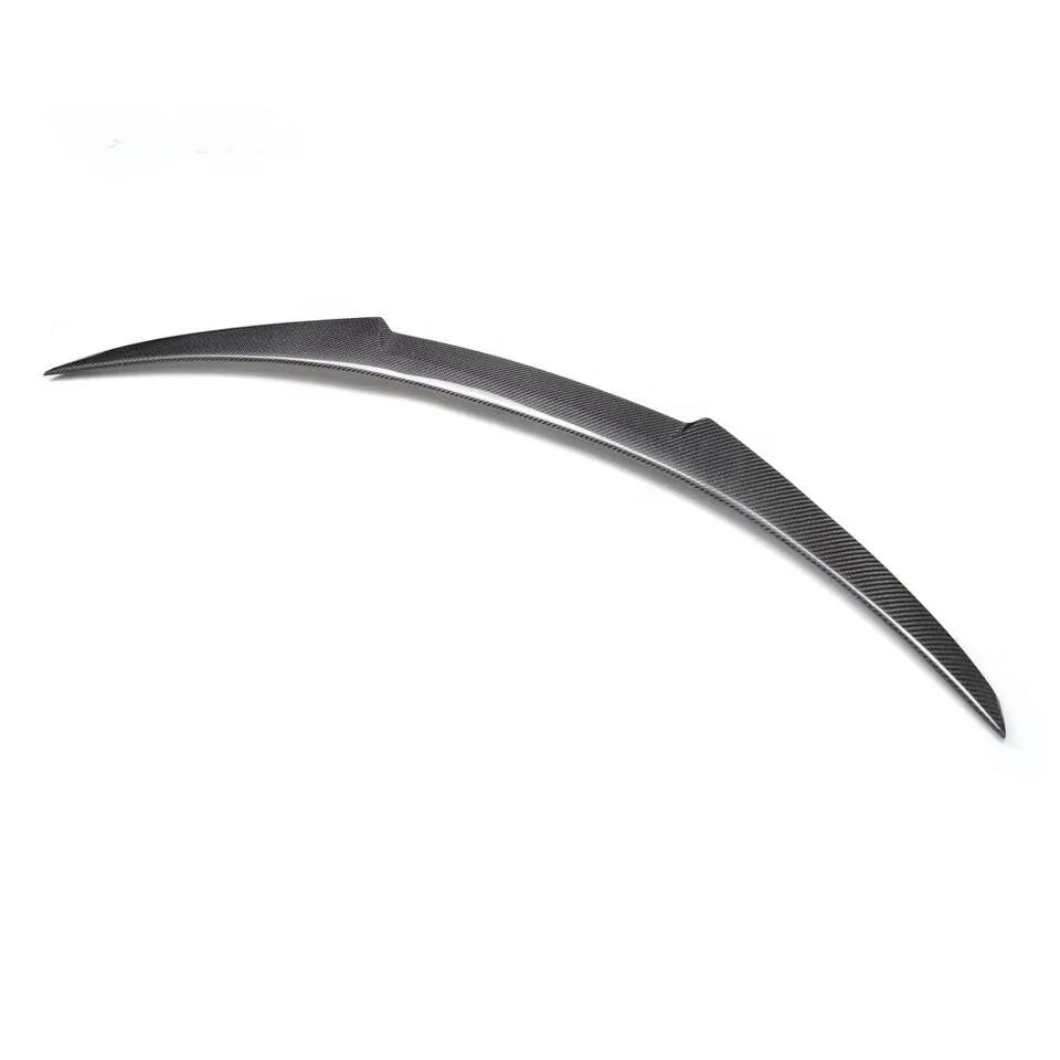 V Style Carbon Fiber Spoiler Rear Trunk Spoiler - BMW E82 1-Series