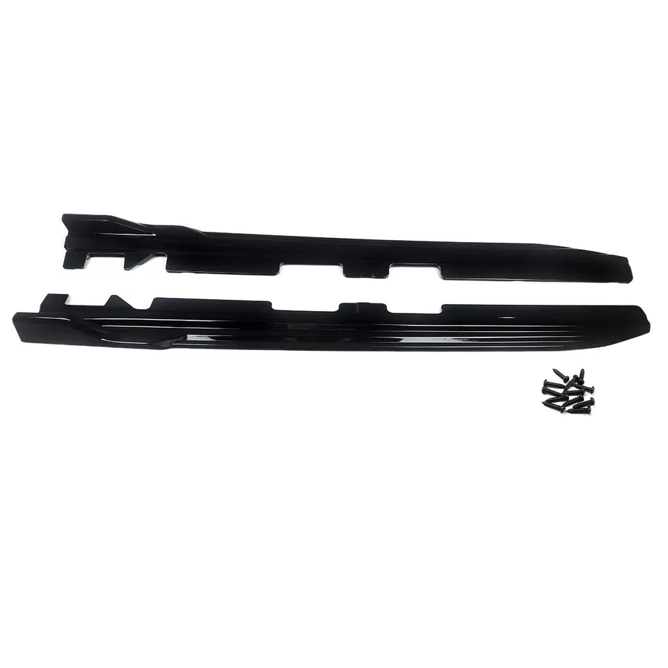 Side Skirts Compatibility With 2018-2023 X3 X3M G01 X4 X4M G02 Rocker Panel Door Extension Lips Pair Diffuser Bumper Lip Splitter Gloss Black