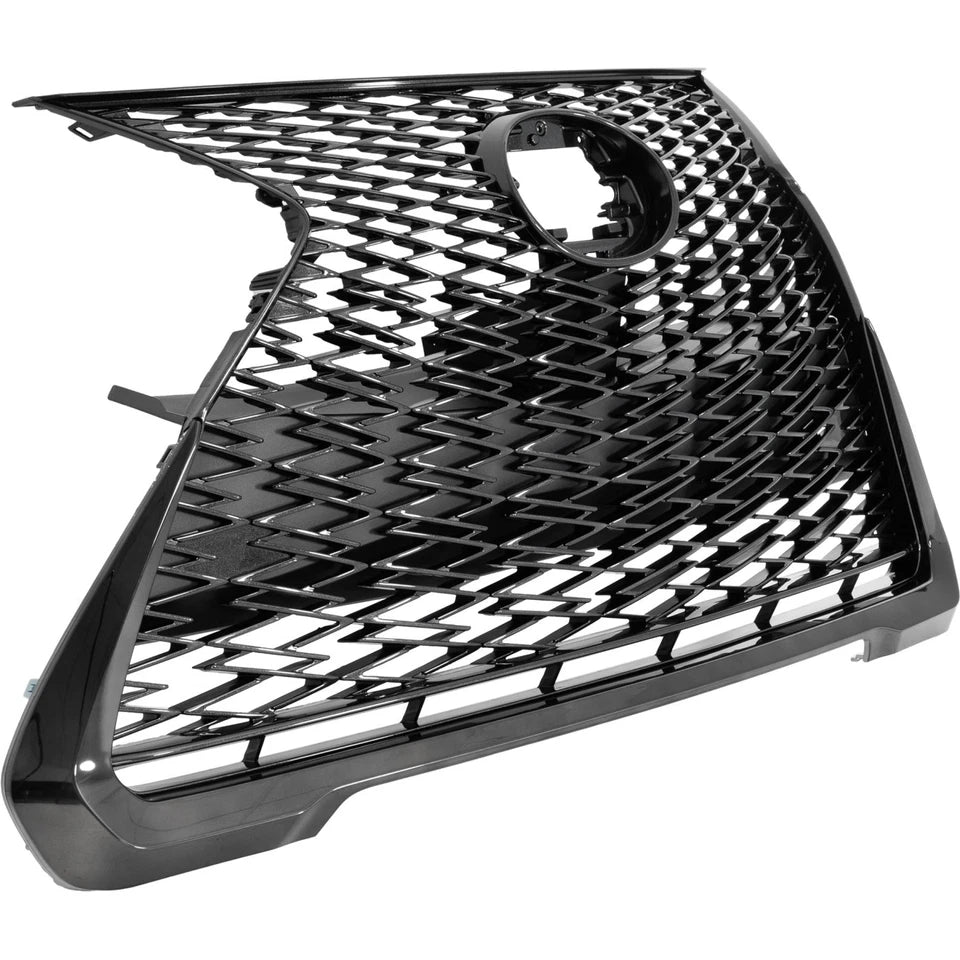 Gloss Black Front Grille - 2019-2021 Lexus UX200 UX250h