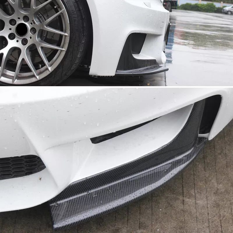 Carbon Fiber Front Side Canard Lip - BMW 1M