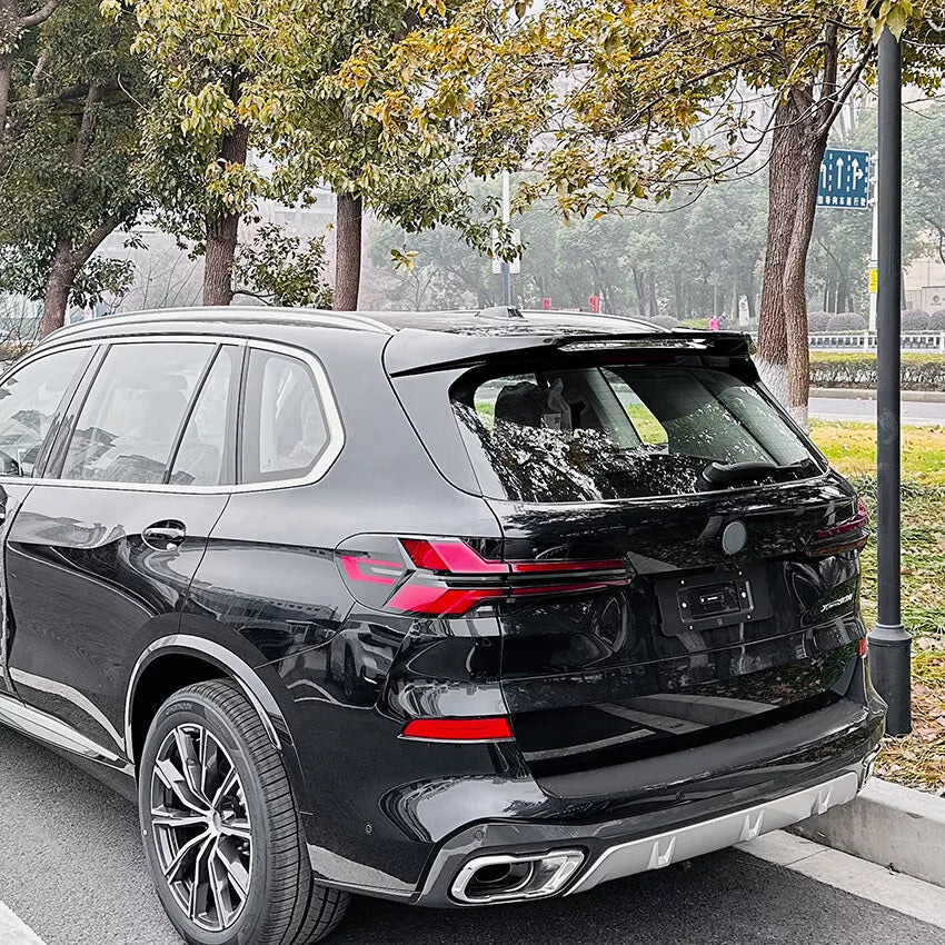 V5 Gloss Black Rear Roof Spoiler Wing - 2019-2024 2021 BMW G05 LCI X5
