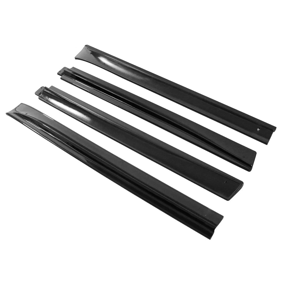 Gloss Black Side Skirts Extension v2 - 20-24 Tesla Model Y