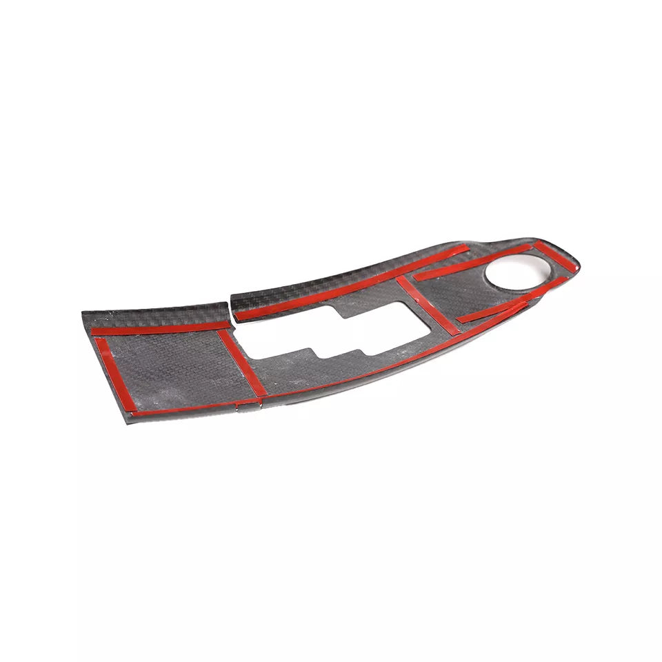 Carbon Fiber interior Central Control Gear Shift Panel Trim - Nissan GTR R35