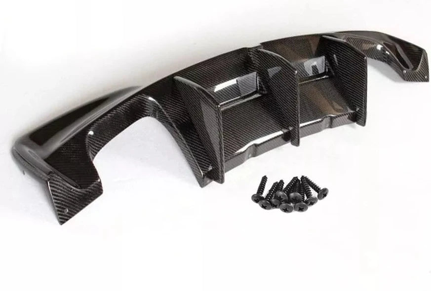 Carbon Fiber Rear Diffuser - BMW E82 1M