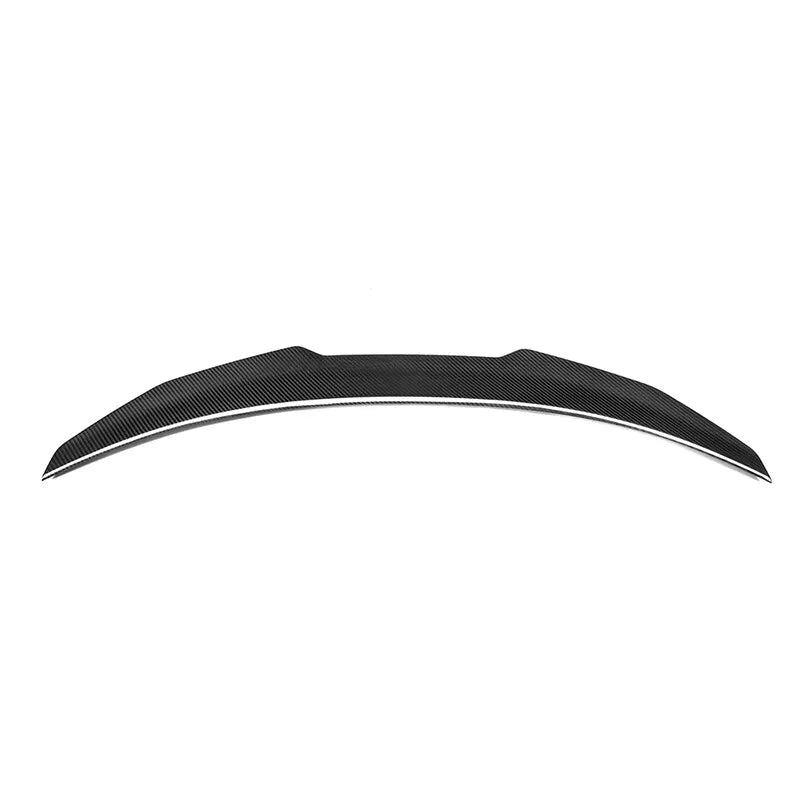 PSM Style High Kick Carbon Fiber Trunk Spoiler - BMW E82 1 Series & 1M