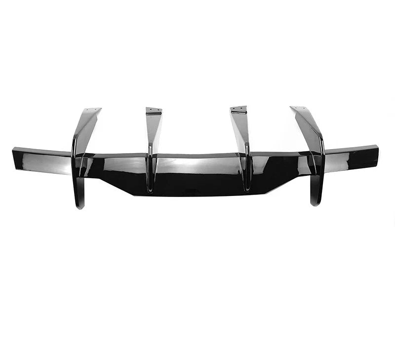 Gloss Black GT Rear Diffuser Extension - 20-26 Corvette C8 Z51